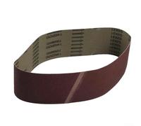 Solaughguy Aluminium Oxide Sanding Belts for Belt Sanders, 610 mm × 100 mm, 80-400 Grit, High-Removal Rate, Abrasion-Resistant, Suitable for Metal, Wood, Stainless Steel,(400#)