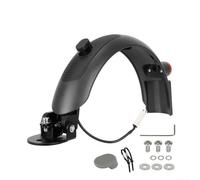 Solaughguy Aluminum Alloy Rear Mudguard with Tail Light for Xiaomi For M365 Pro 2 and 1S Electric Scooters, For Metal For Fender with Integrated Hook and Plate Frame, (Gray)