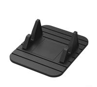 Solaughguy Anti-Slip Car Dashboard Silicone Mount Holder Pad Stand for Mobile Phone and GPS Devices, Large 11x9cm Rubber Mat with Secure Frame for 4.0-6.5 Inch Phones,