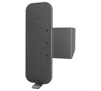 Solaughguy Anti-Theft No Drill Doorbell Mount for Video Doorbell - Stainless Steel Security Bracket Compatible with for Blink and Most Doorbells, Fits 0-2 Inch Thick(Black)