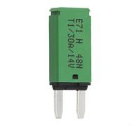 Solaughguy Automatic Reset Mini Circuit Breaker Blade Fuse 5-30A for 12V 24V DC Car Truck Motorcycle Boat RV Overcurrent Overheat Protection Plastic Metal(30A)