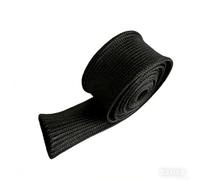Solaughguy Black Fiberglass Heat Insulation Sleeve 2000mm Length High Temperature Resistant Tube, Flame Retardant Thermal Protective Sheath for Shielding Cables(2000mm/30mm)