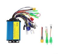 Solaughguy Brushless DC Motor Controller 600W 800W for E-For Bike and E-Scooter, 36V/48V Dual Mode 6-Tube Speed Controller with 18A Current Limit, Metal Housing,