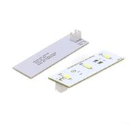 Solaughguy Candy Refrigerator and Freezer LED Light Assembly Replacement, Daylight White 6000K, 12V DC, 65mm, Compatible with Models SW-BX02B / 49031078(2pcs)