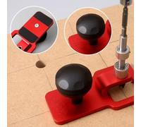 Solaughguy Desktop Vertical Hole Puncher with Replaceable Drill Sleeve for Positioning in Woodworking and Metalworking Projects Made from Aluminum and(19MM)