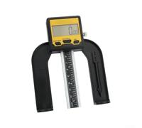 Solaughguy Digital Depth Gauge 0-80mm with 0.01mm Resolution for Height and Depth Measurement, Magnetic Base for Tablesaw Bottom Calibration, Metric/for Imperial