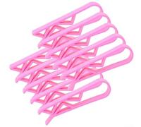 Solaughguy Dustbin Bag Clips, Bin Bag Clips Plastic Clip Clamp Holders, For Kitchen Garbage Waste Trash Can Junk Bag(10Pcs,Pink)