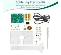 Solaughguy Electromagnetic Swing Kit, Electronic Soldering Practice Kit for Beginners, Hall Effect STEM Learning Project with PCB Assembly - Compatible with(With power cable)