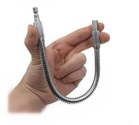 Solaughguy Flexible Shaft Screwdriver Bit Extension Holder for Hard-to-Reach Fasteners, 200 mm Hex Shank Snake Bit for Power Screwdrivers, Ratchet & Manual Drivers,