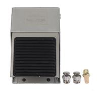 Solaughguy Foot Pedal Pressure Control Valve 3 Way 2 Position 1/4" PT Air Pneumatic Switch for Industrial Automation and Automotive Applications, Max 145 PSI,