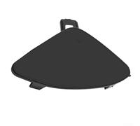 Solaughguy Front Bumper Tow Hook Cover Cap Compatible with E89 Z4 28i 30i 35i 2009-2016, Unpainted ABS Replacement Part with OEM 51117228111