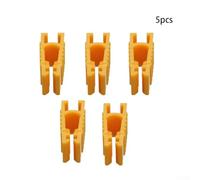 Solaughguy Fuse Puller Tool for Car and For Bike with Yellow Handle, Compatible with Mini and Standard Blade Fuses, 30mm Length for Automotive Electrical(5pcs)