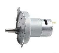 Solaughguy Gear Motor Replacement for Space-Saving Folding Washers, JS50/280 Type - Low-Noise, Injection-Molded, Silver, Compatible with Simple Washing Machines, Electric(JS50)