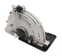 Solaughguy Grinding Wheel Cover for Slotting Machine, Full Coverage Protective Shield, 156 Slotting Machine Metal Guard with No Dead Angle, Compatible with