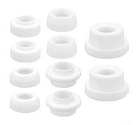 Solaughguy Insulation Gasket Set for TIG Gas Lens, 10PCS Includes for WP-17 18 26 17GLG20 18CG-20 54N01 54N63, Nozzles Collets Lenses for MIG For TIG Welding