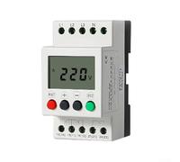 Solaughguy JVR1000-AN Three-Phase Four-Wire Voltage Phase Sequences Protector with LCD Display, 115-277V, for Over/Undervoltage and Imbalance