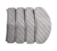 Solaughguy Microfiber Mop Pads Compatible with For ECOVACS For DEEBOT N20, N20 PLUS, N20 For PRO PLUS Robot Vacuum, Reusable Washable Cleaning Cloths for Pet Hair and Hard(4 PACK)