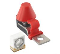 Solaughguy MRBF Fuse Holder Battery Terminal Mount with 8 mm M8 Stud, Includes 60 Amp Fuse, 300A Max Current, 60V Max Voltage, Long lasting In-Car Electrical Connector for