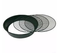 Solaughguy Multiple Screen Sizes,Large Plastic Garden Sieve | Heavy Duty Mesh Garden Soil Sieve, for Sieving Top Soil, Garden Stones, Coarse Sand