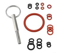 Solaughguy O-For Ring Seal Kit for Coffee Machine with Oval Wrench - 21-Piece Gasket Set Compatible with, Spidem, and Fully Automatic Machines