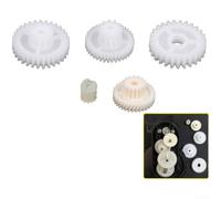 Solaughguy Plastic Side Wheel Gears for Smart Robot Vacuum Cleaners, For Precision Replacement Parts with Low Noise Design, For High-Strength Material for Efficient(A)