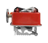 Solaughguy Portable Folding Gas Stove for Outdoor Mini Square Stove, 2800W Windproof Camping Cooker with Foldable Design, Stainless Steel Burner for Picnic