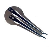 Solaughguy Portable Russian Ethnic Mouth Instrument, Stainless Steel Jew's Harp Portable Mouth Musical Instrument, Portable Musical Instrument