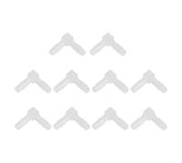 Solaughguy PP 90° Plastic Hose Elbow Fitting, L-Shaped Equal-Diameter Barb Connector for Water, Pump & Silicone Pipes, 6 mm ID, Food-Grade, Corrosion-Resistant, for