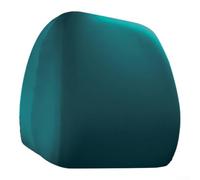 Solaughguy Premium Cloth Headrest Cover for Car, Truck, SUV - Fit Seat Protector in Wine Red, Dark Blue, Green, Purple, Orange (26x24 cm)(Green)