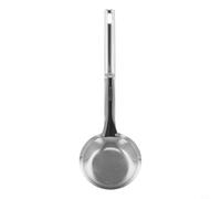 Solaughguy Premium Stainless Steel Skimmer Spoon for Kitchen, 33x11.3cm Large Foam & Grease Strainer with Dense Network, SUS304 Filter for Skimming Oil,(big)