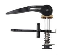 Solaughguy Quick Release For Bike Seatpost Clamp for and For 3sixty Folding Bikes, Aluminum Alloy Frame Clamp with Foldable Hook, Compatible with City(Black)