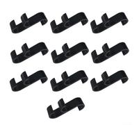 Solaughguy Radiator Towel Hook - Heated Drying Rack Hook for Towels & Clothes, Plastic Heating Hook Compatible with Standard Home Radiators, 94 x 64 mm, Black/White,(black)