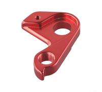 Solaughguy Rear Derailleur Hanger for Dropout Replacement, Aluminum Alloy For Bike Tail Hook Compatible with, Red (15g)