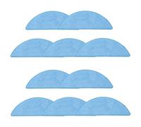 Solaughguy Replacement Mop Cloth for SilverCrest 3000A Vacuum Cleaner, Microfiber Mop Head Kit Compatible with -3000A, 4 Pack or 10 Pack for Robot Floor(10 Pack)