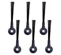 Solaughguy Replacement Side Brushes for Shark AV2800ZE RV2820YE Robot Vacuum Cleaner - 6 Pack Black Corner Cleaning Brush Set Compatible with For Shark AI For Ultra,
