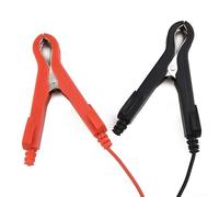 Solaughguy SAE to Alligator Clip Quick-Release Battery Charging Cable, 12V 10A, 1.0m Length, 18 AWG Wire, 0.75 mm² Cross-Section, PVC Insulated, for Motorcycle, Car, and