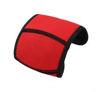 Solaughguy Scuba Diving Secondary Head Protector Cover for Second Stage Regulator, 3mm Neoprene & Nylon Snorkeling Regulator Second Stage Cover,(Red)