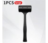 Solaughguy Shockproof Rubber Mallet with Non-Slip Handle for Construction - for Durable PVC Grip for Flooring, Bricklaying & Tent Peg Fixing - 90/110/128 mm Sizes(128MM/5.03 inches)