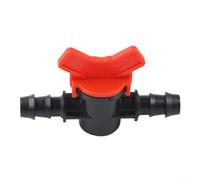 Solaughguy Shutoff Valve Connector With PP Material Irrigation Systems and Aquaculture PP Construction for PE Pipes Great for Pond Construction and Irrigation Robust Shutoff (16mm x 16mm)
