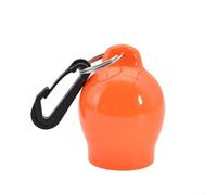 Solaughguy Silicone Mouthpiece Cover for Scuba Diving, PVC Protective Cover for Second-Stage Regulator Mouthpiece, 71x52mm with Hook for BCD, Reusable Snorkel(D)