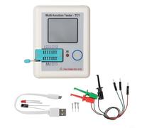 Solaughguy -TC1 Digital Transistor Tester with 1.8in Color TFT Display, Multi-Function Component Tester for NPN PNP MOSFET Diode Zener Battery, Rechargeable