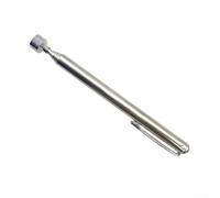 Solaughguy Telescopic Magnetic Pickup Tool, 3.5 lb Stainless Steel Retrieval Pen for Automotive Repair and Workshop Maintenance, Extends from 132 mm to 645 mm, Silver