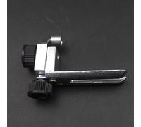 Solaughguy Trimming Machine Guide Seat Accessory for Bosch 3701, 3703 & 3709 Router Tables - Metal and Plastic Insert Plate with Silver-Black Finish