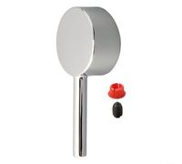 Solaughguy Trip Lever Handle Replacement for Bathroom & Toilet Faucets - Zinc Alloy Chrome-Plated Water Tap Handle, Ergonomic Design, Direct Fit for Standard Bathtub