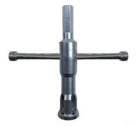 Solaughguy Twisted Wire Tool for Electricians - Hex Shank Drill-Driven Wire Twister for 2-5 Wires (2.5-4 mm²), Aluminum Alloy, 100 × 111 mm, Silver - Compatible with