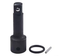 Solaughguy Two-Way 2-in-1 Chrome Steel Socket Wrench Set - 17mm/19mm & 21mm/22mm Hex Sockets with 1/2" Square Drive for Electric Wrenches, Automotive Repair and Tire(C)