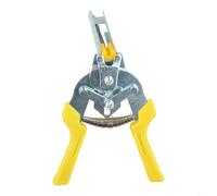 Solaughguy Type M Nail For Ring Pliers for Multi-Function Cage Clamping, 65Mn Steel with Zinc-Aluminium Alloy Nails, Rust-Proof for Automotive, Furniture(Yellow)