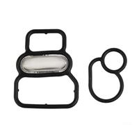 Solaughguy VTEC Solenoid Spool Valve Gasket Kit Compatible with For Civic Engines, Includes 2 Pieces for Part Numbers 15825-P2M- and 36172-P08-015, OE Standard Fit E