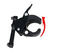 Solaughguy Water Bottle Cage Mount Adapter with Seat Post Bracket Holder for Cycling Water Bottles Compatible with Most Frames - Black Plastic