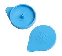 Solaughguy Windscreen Washer Bottle Cap Pair 28913AX600 28913-AX600 Blue Plastic Replacement for Micra Note K12 E11 Windscreen Wiper Wash Reservoir Cover Set For Easy
